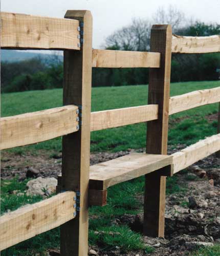 fencing and stile